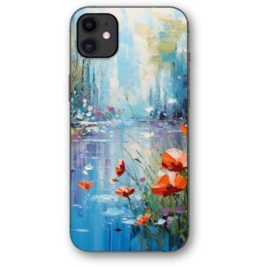 Lake painting θήκη κινητού 9640 γιά iPhone 12