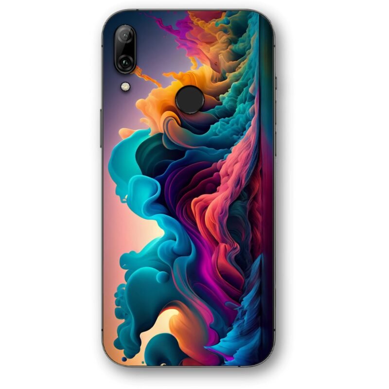 Colourful wave θήκη κινητού 91105 για Honor 10 Lite