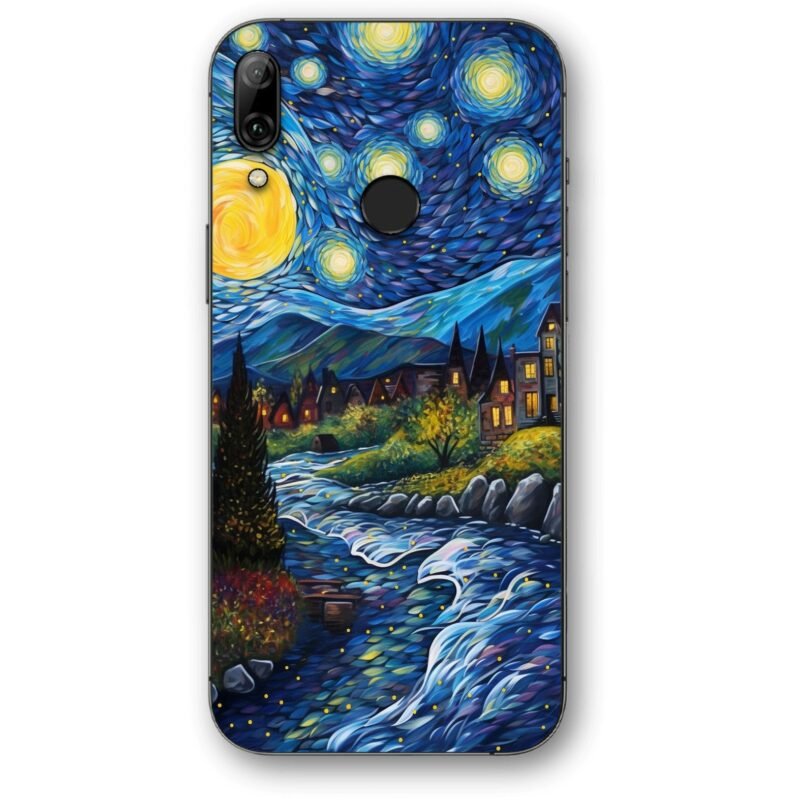 Starry night θήκη κινητού 91132 για Honor 10 Lite