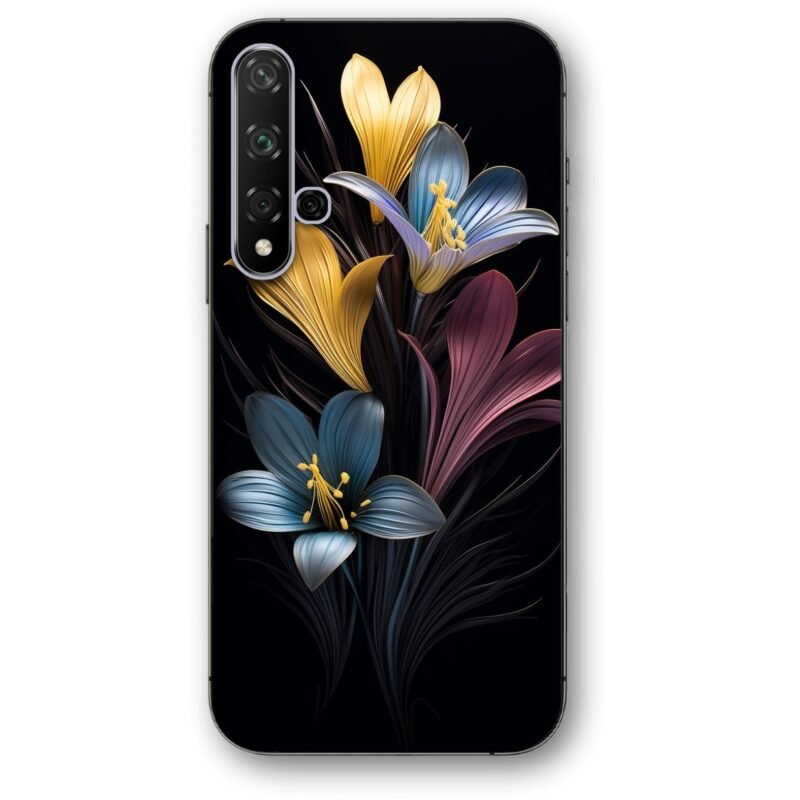 Flowers θήκη κινητού 91123 για Honor 20