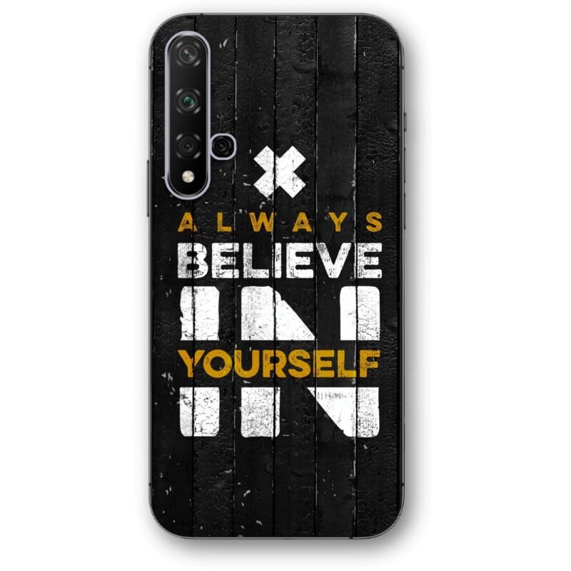 Believe in yourself θήκη κινητού 91126 για Honor 20