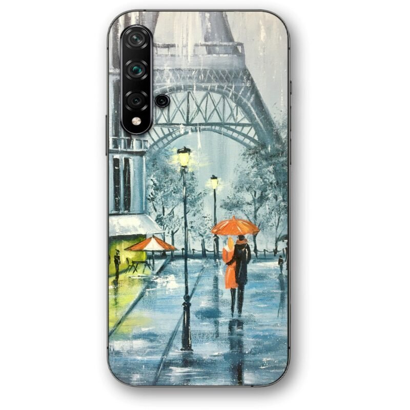 Eiffel couple θήκη κινητού 91096 για Huawei Nova 5T