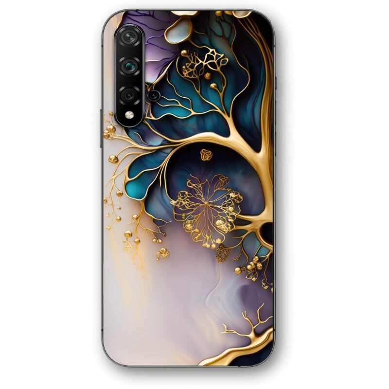 Tree abstract θήκη κινητού 91109 για Huawei Nova 5T