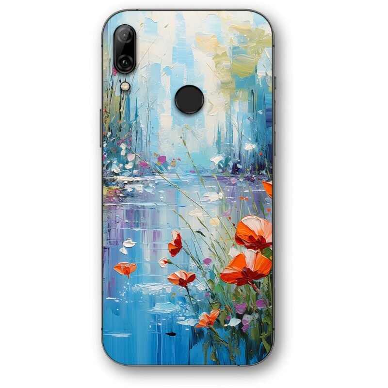 Lake painting θήκη κινητού 9640 για Honor 10 Lite
