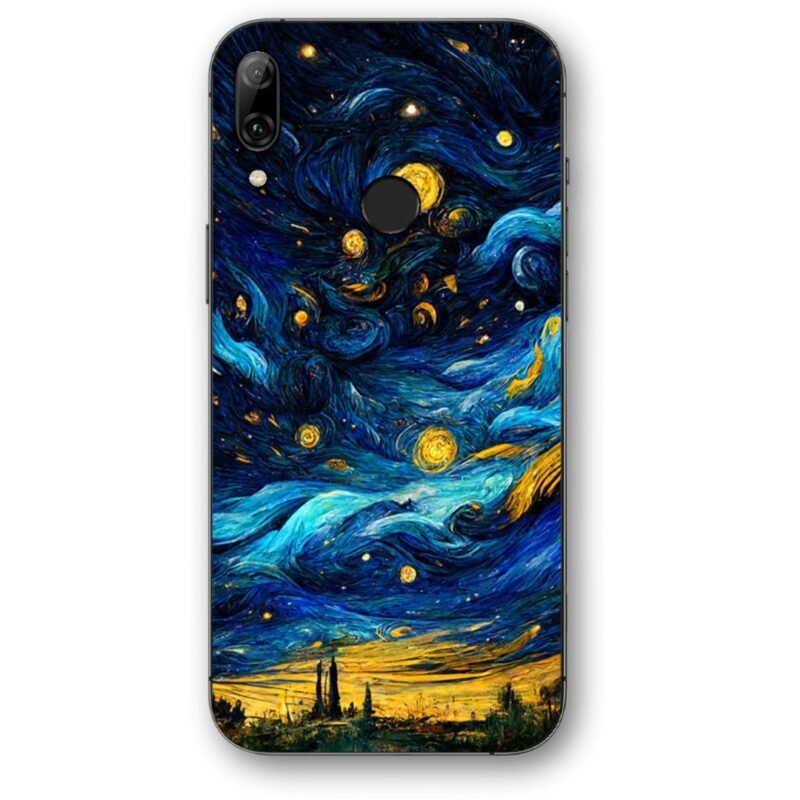 Starry night θήκη κινητού 9645 για Honor 10 Lite