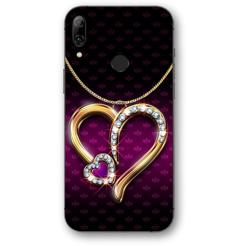 Necklace heart θήκη κινητού 9671 για Honor 10 Lite