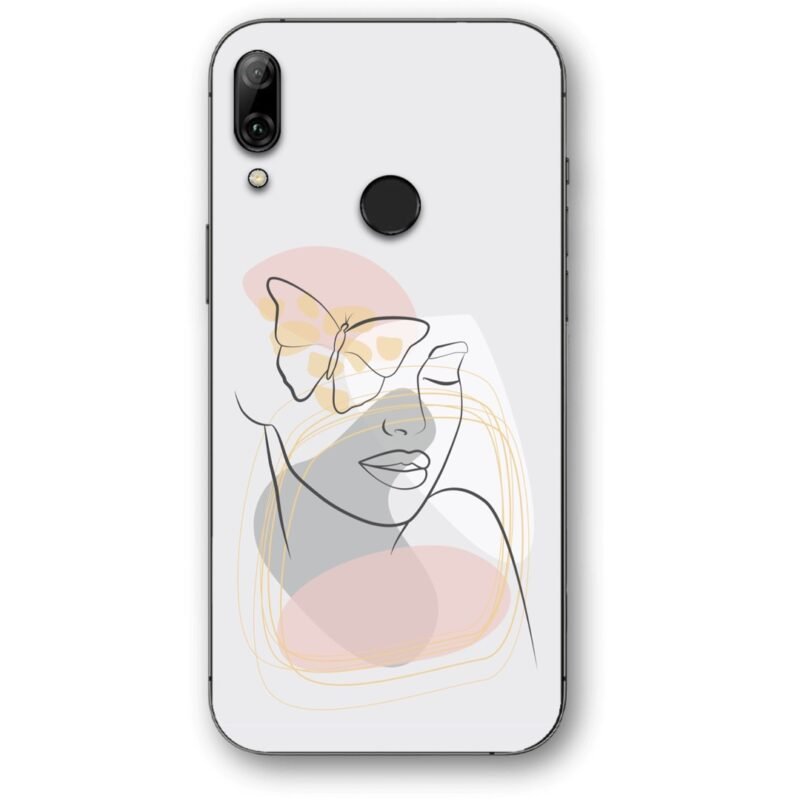 Lineart girl θήκη κινητού 9673 για Honor 10 Lite