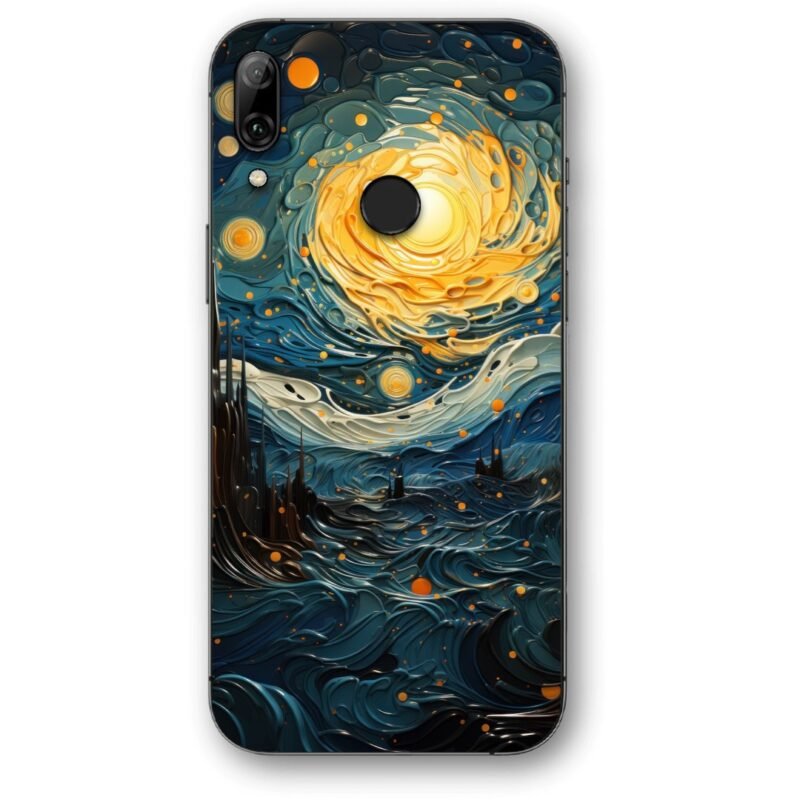 Starry night θήκη κινητού 9681 για Honor 10 Lite