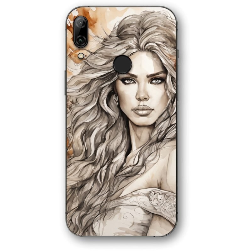 Painting girl θήκη κινητού 9683 για Honor 10 Lite