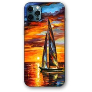 Sunset boat θήκη κινητού 9614 γιά iPhone 12 Pro Max