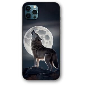 Moon wolf θήκη κινητού 9615 γιά iPhone 12 Pro Max