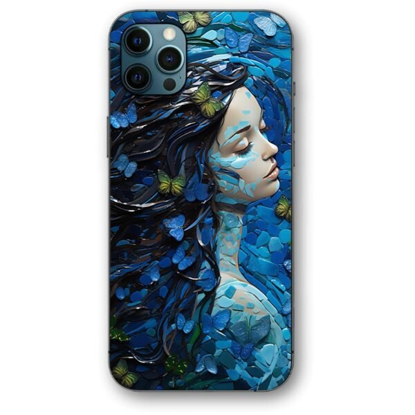 Butterfly girl θήκη κινητού 9639 γιά iPhone 12 Pro Max