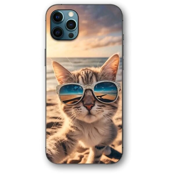 Beach cat θήκη κινητού 9661 γιά iPhone 12 Pro Max