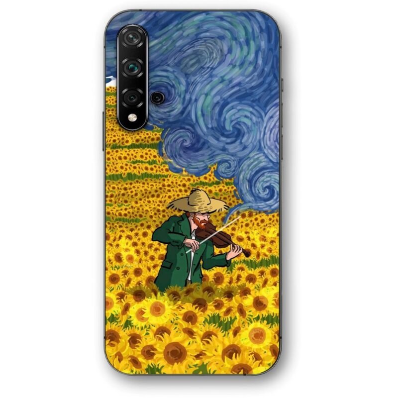 Van Gogh violin painting θήκη κινητού 9613 για Huawei Nova 5T