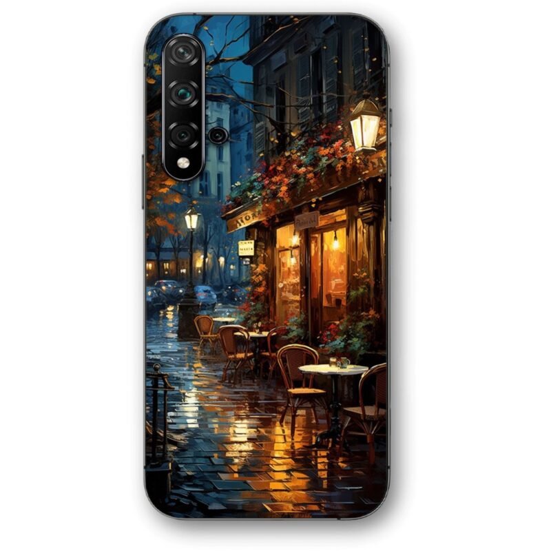 Vintage cafe θήκη κινητού 9644 για Huawei Nova 5T