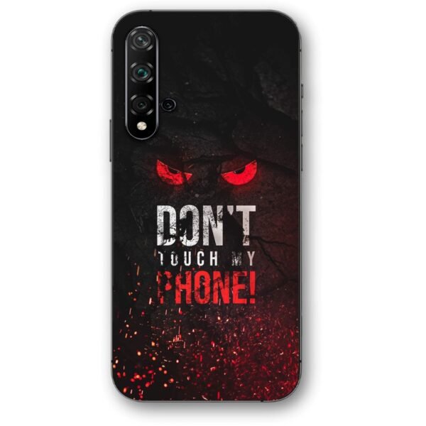 Don't touch my phone θήκη κινητού 9605 για Huawei Nova 5T