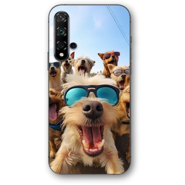 Dogs selfie θήκη κινητού 9658 για Huawei Nova 5T