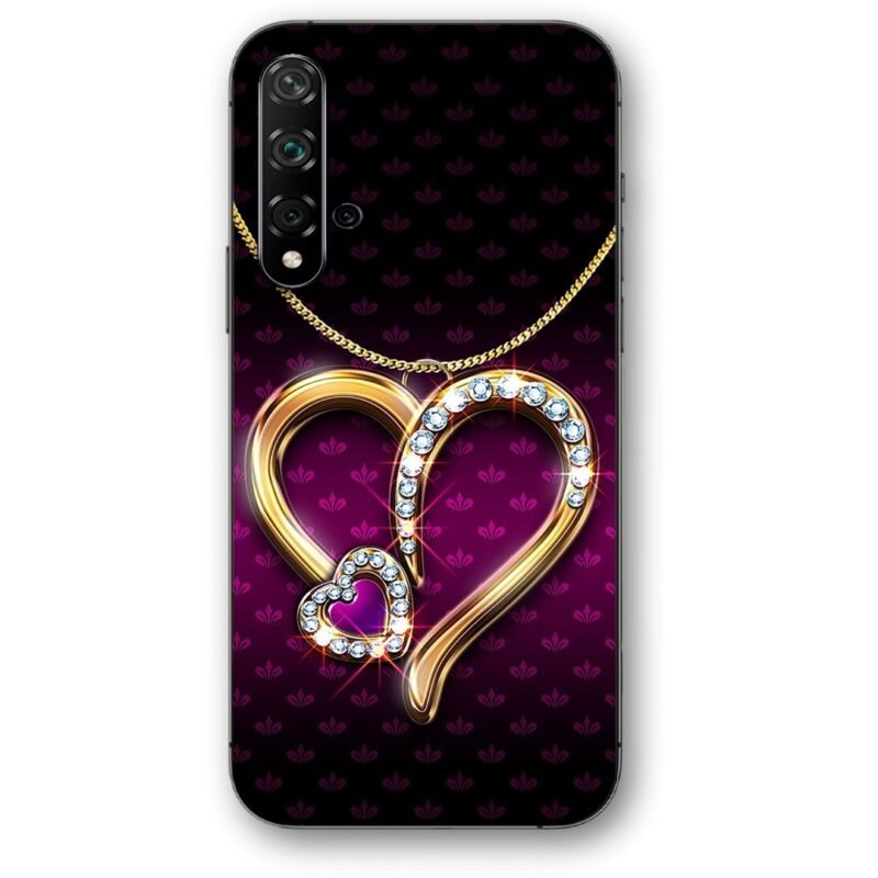 Necklace heart θήκη κινητού 9671 για Huawei Nova 5T