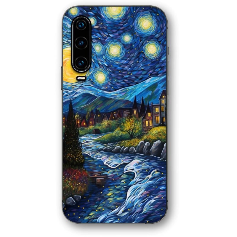 Starry night θήκη κινητού 91132 για Huawei P30