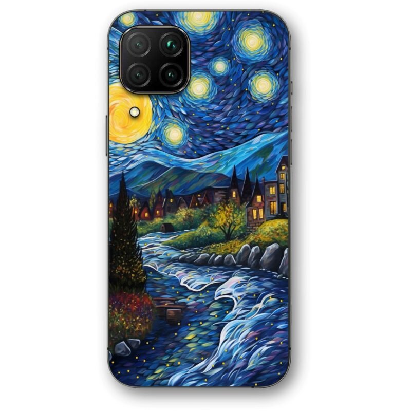 Starry night θήκη κινητού 91132 για Huawei P40 Lite