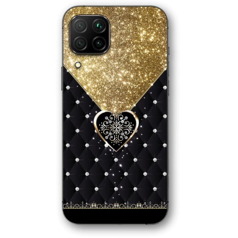 Gliter heart θήκη κινητού 91146 για Huawei P40 Lite