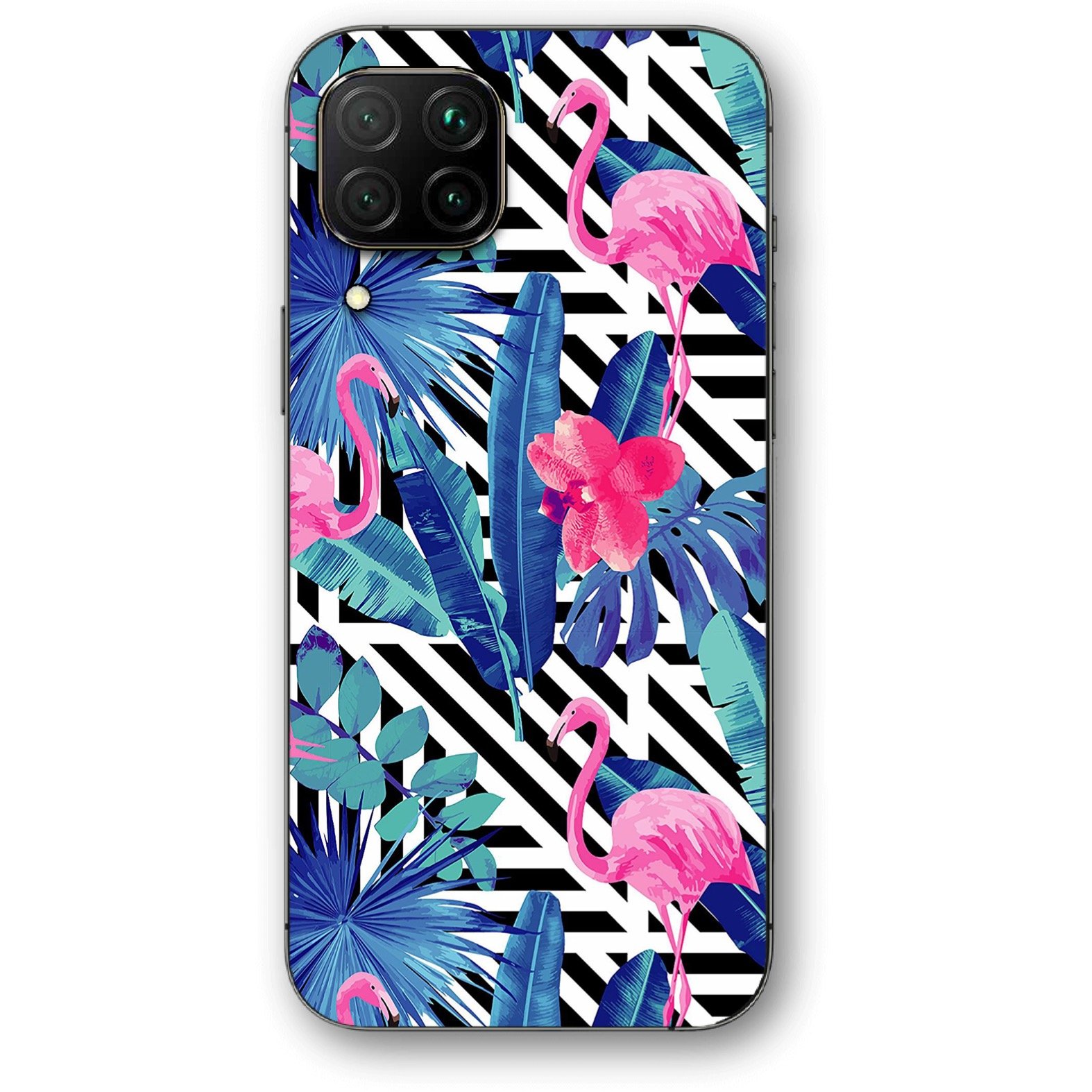 Flamingo leaves θήκη κινητού 91160 για Huawei P40 Lite