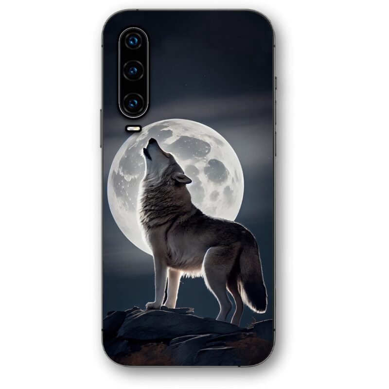 Moon wolf θήκη κινητού 9615 για Huawei P30