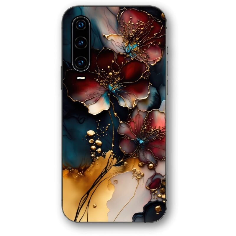 Liquid flowers θήκη κινητού 9620 για Huawei P30