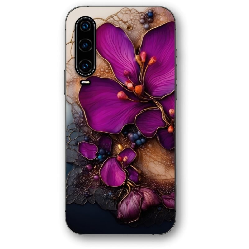 Floral abstract θήκη κινητού 9603 για Huawei P30
