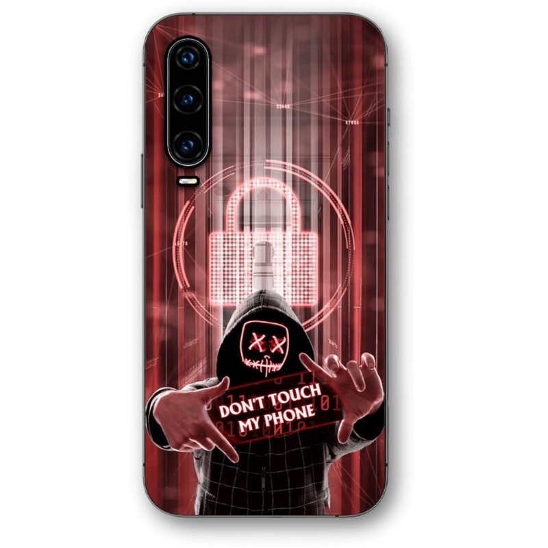 Don't touch my phone hacker θήκη κινητού 9631 για Huawei P30