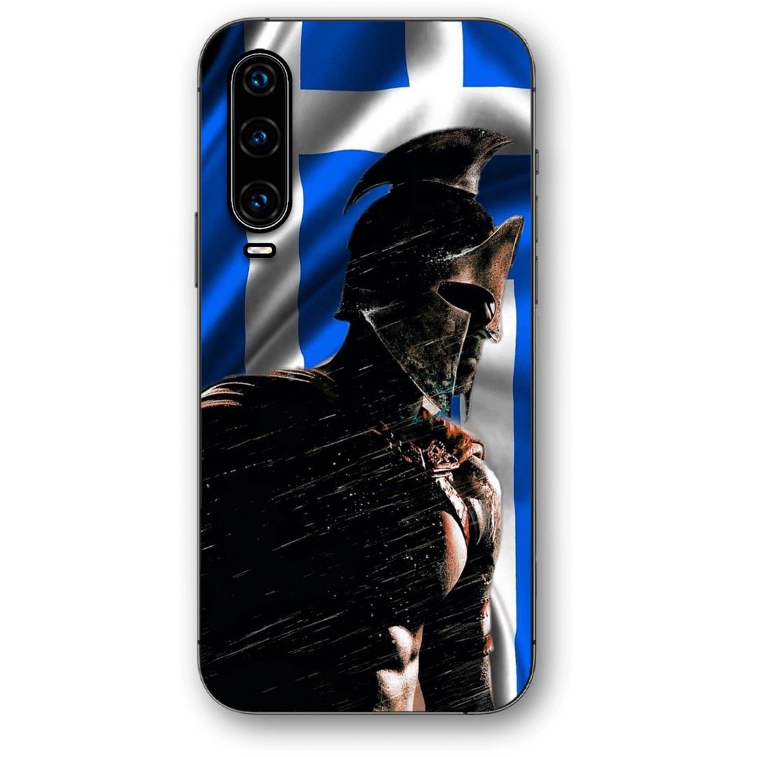 Warriror greek flag θήκη κινητού 9635 για Huawei P30