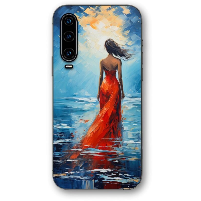 Woman painting θήκη κινητού 9642 για Huawei P30