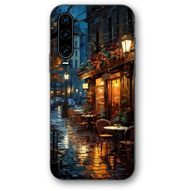 Vintage cafe θήκη κινητού 9644 για Huawei P30