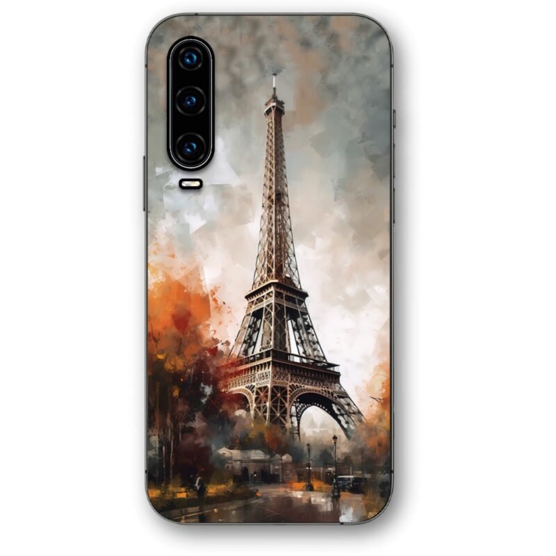 Eiffel tower θήκη κινητού 9606 για Huawei P30