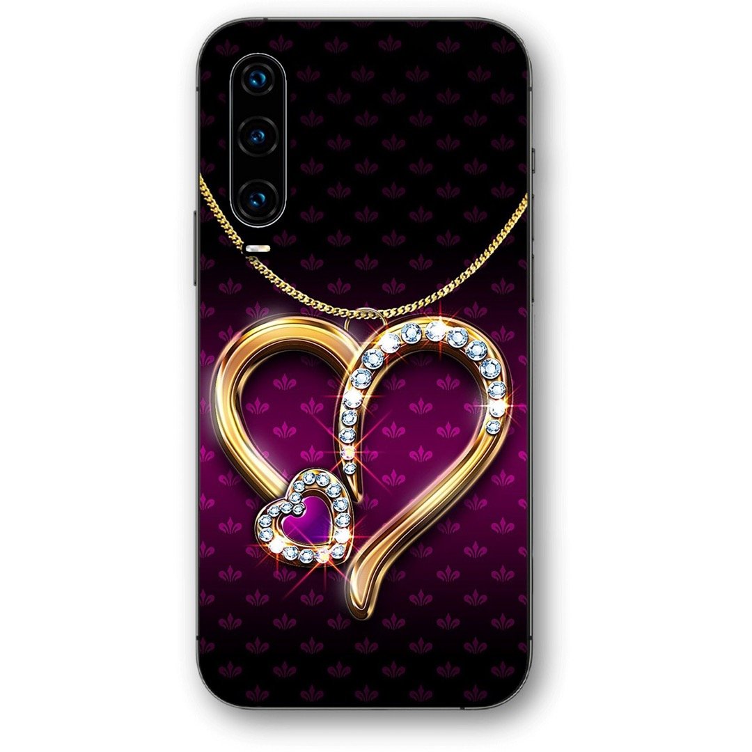 Necklace heart θήκη κινητού 9671 για Huawei P30