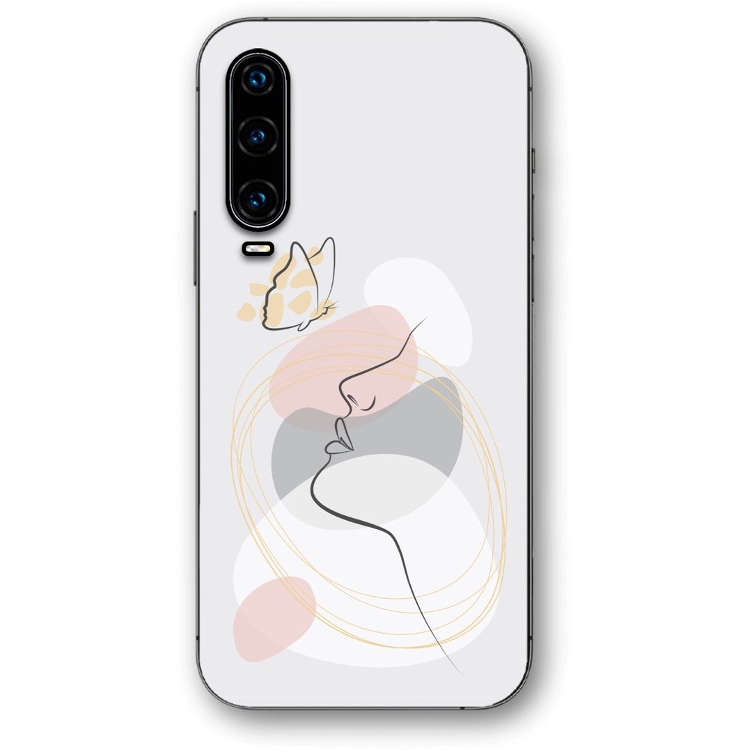 Lineart girl θήκη κινητού 9674 για Huawei P30