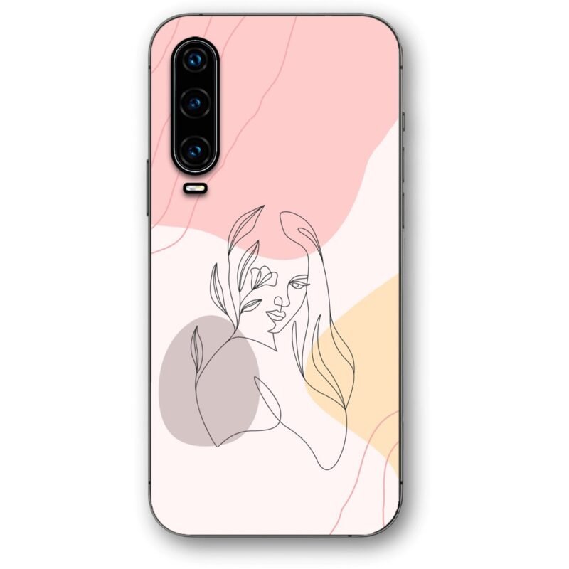 Lineart girl θήκη κινητού 9675 για Huawei P30