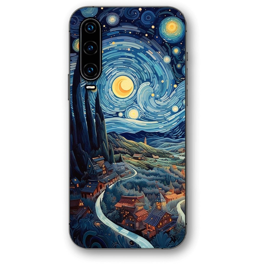 Starry night θήκη κινητού 9679 για Huawei P30