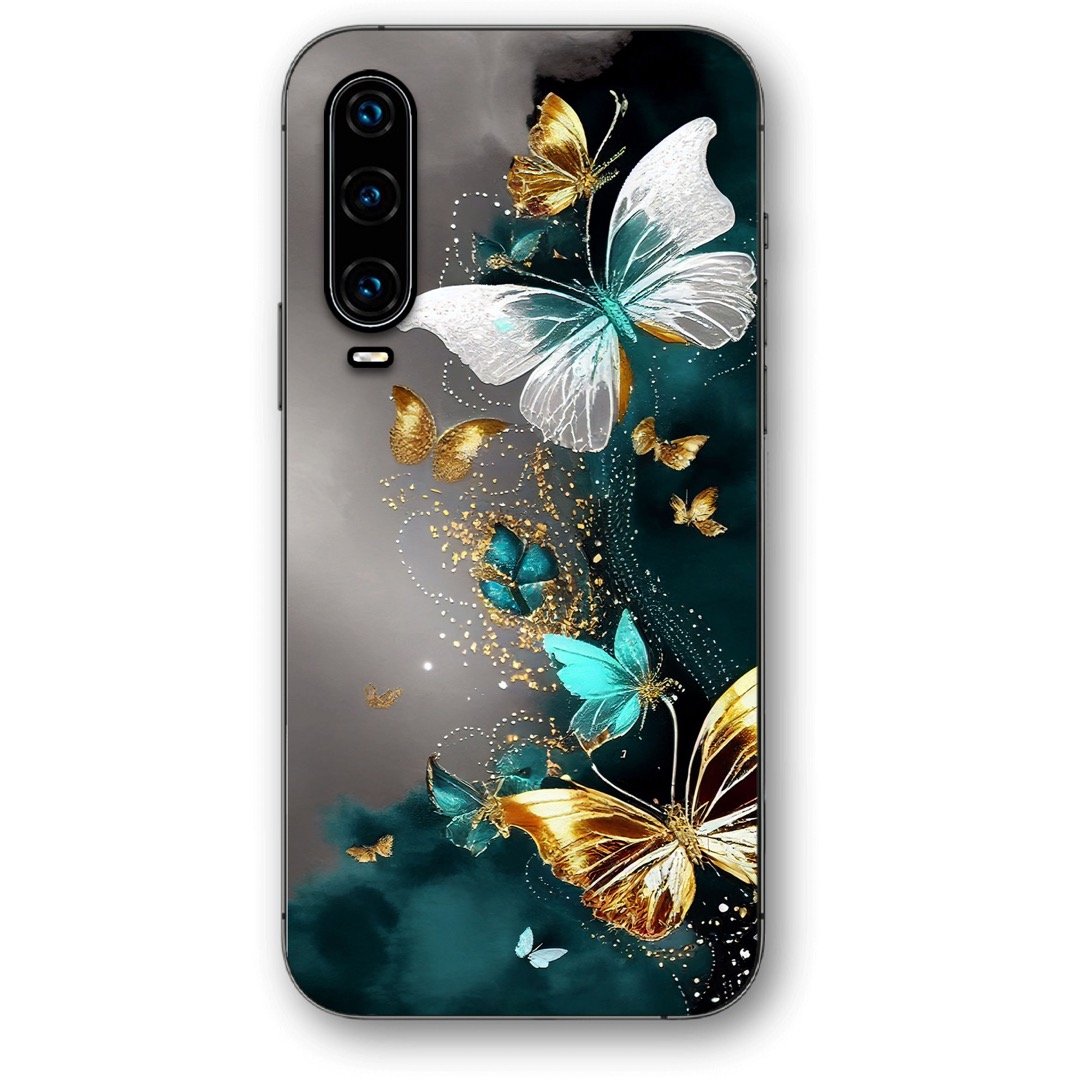 Butterflies θήκη κινητού 9680 για Huawei P30