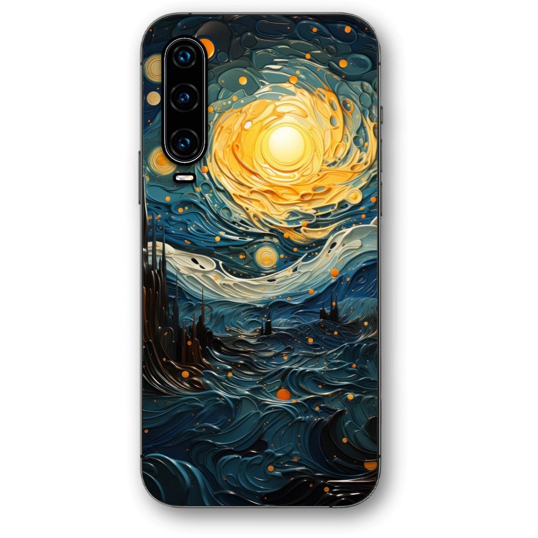 Starry night θήκη κινητού 9681 για Huawei P30