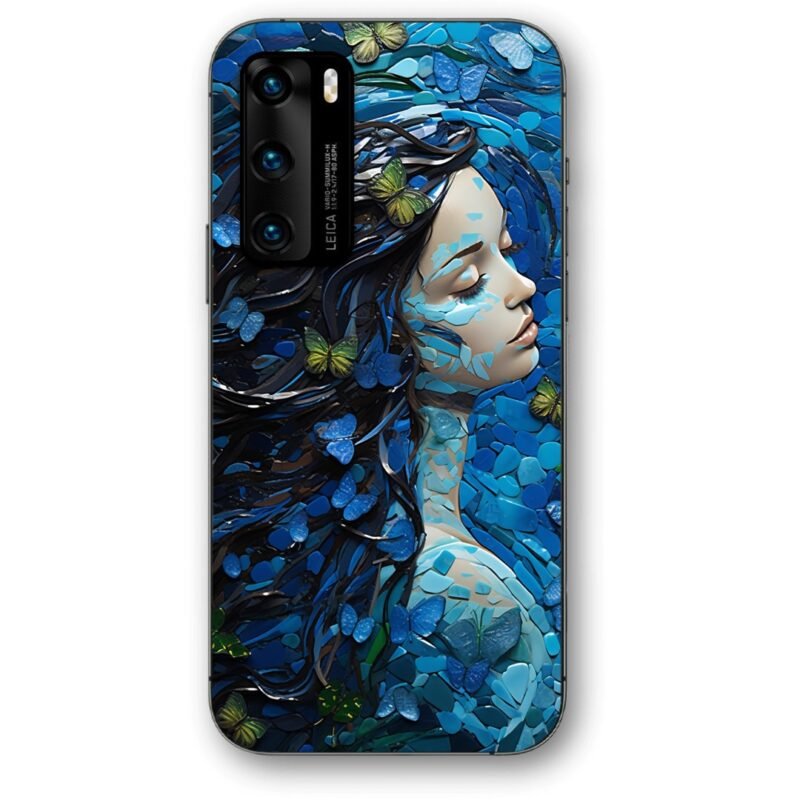 Butterfly girl θήκη κινητού 9639 για Huawei P40