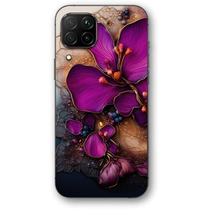 Floral abstract θήκη κινητού 9603 για Huawei P40 Lite