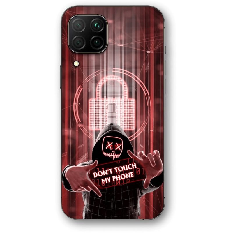 Don't touch my phone hacker θήκη κινητού 9631 για Huawei P40 Lite