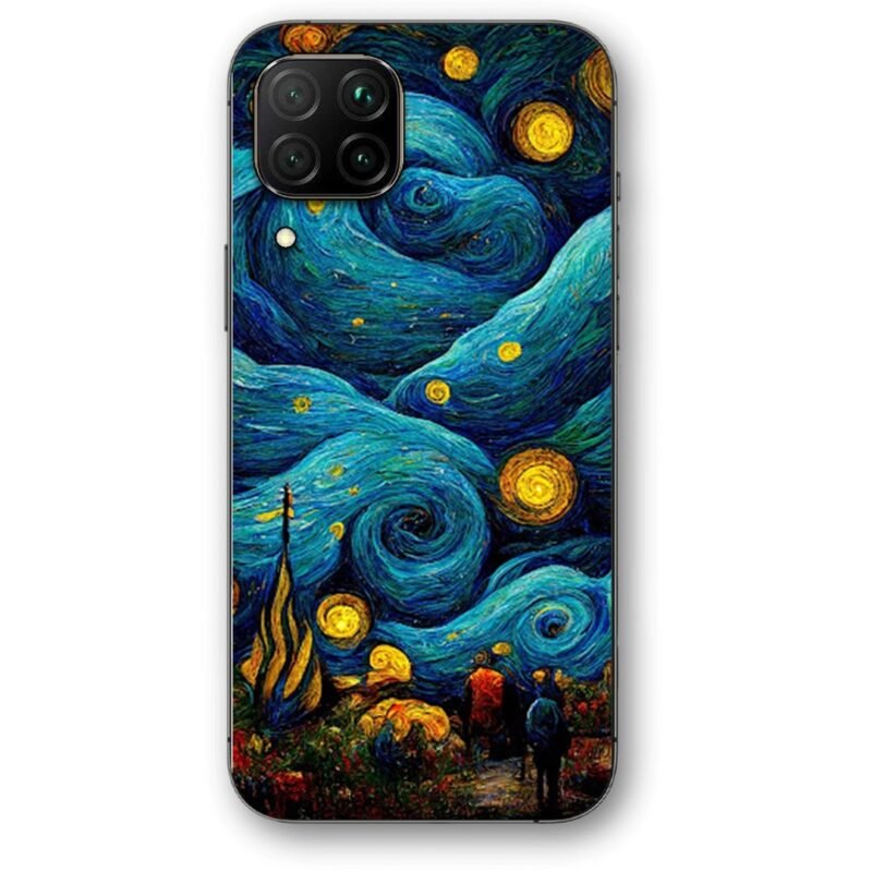 Starry night θήκη κινητού 9633 για Huawei P40 Lite