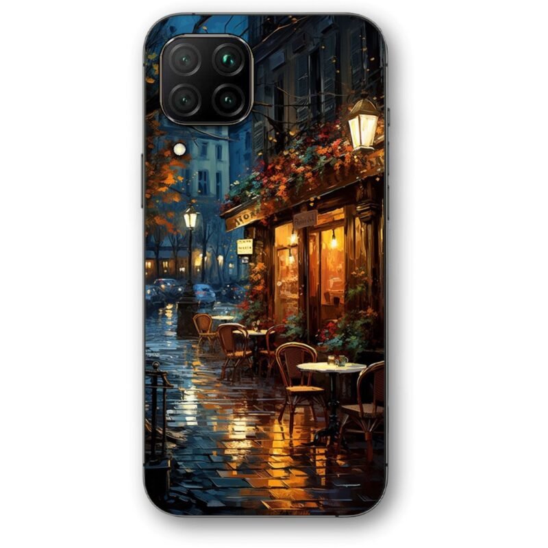 Vintage cafe θήκη κινητού 9644 για Huawei P40 Lite