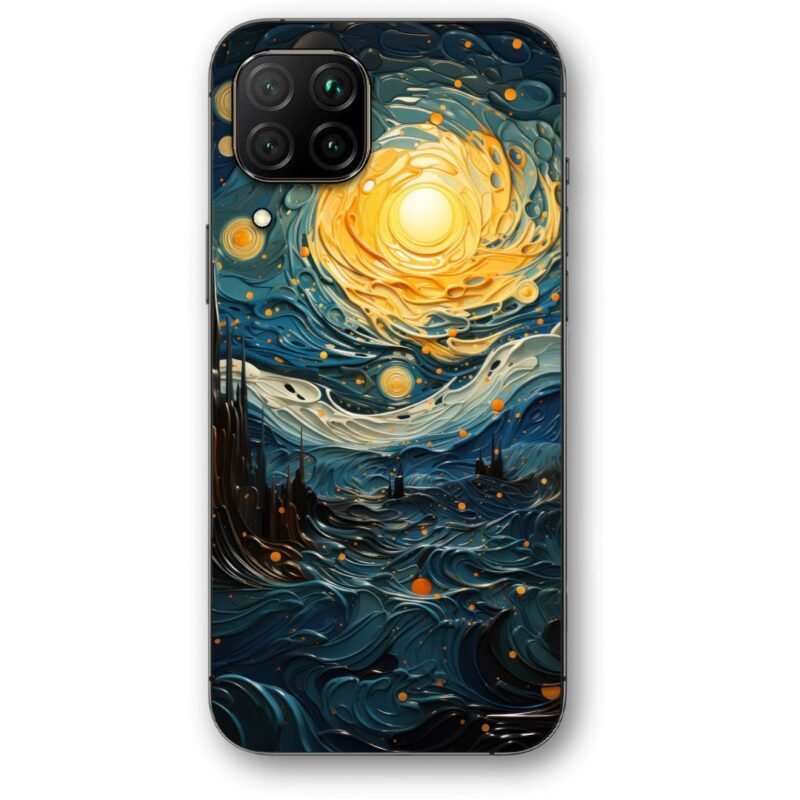 Starry night θήκη κινητού 9681 για Huawei P40 Lite