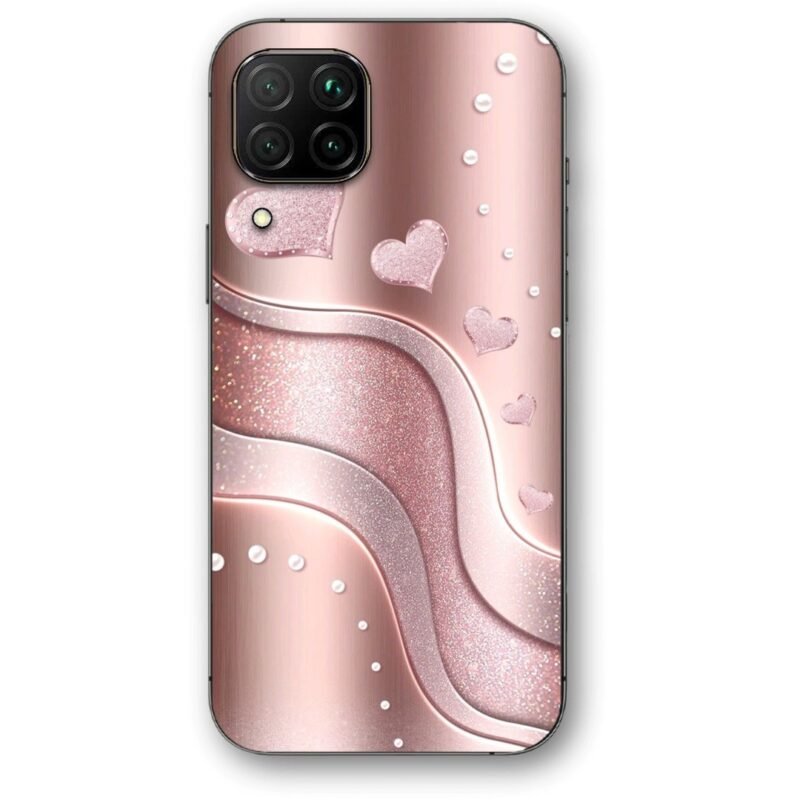 Hearts glitter θήκη κινητού 9686 για Huawei P40 Lite