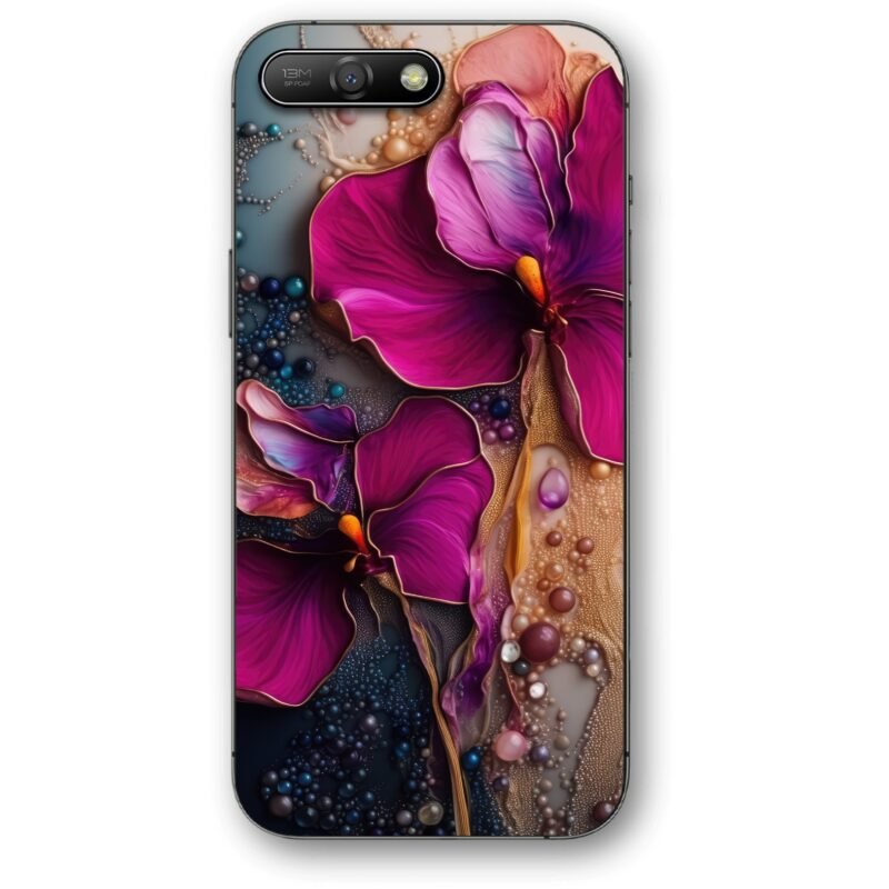 Flower art θήκη κινητού 91098 για Huawei Y6 2018