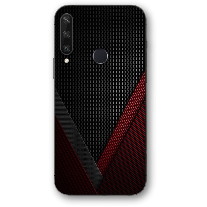 Carbon pattern θήκη κινητού 91102 για Huawei Y6P 2020