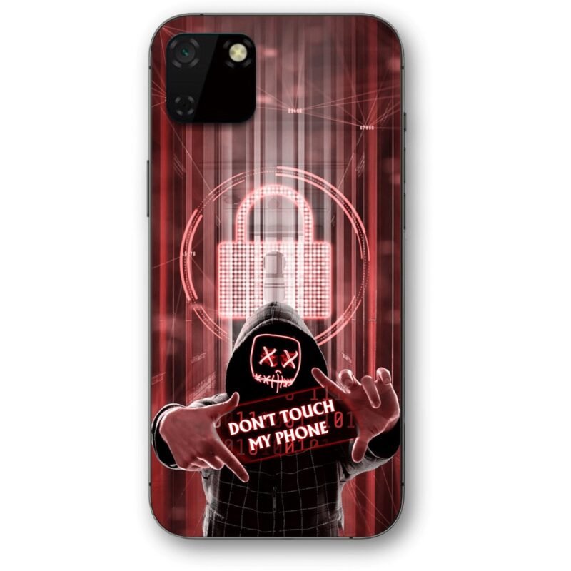 Don't touch my phone hacker θήκη κινητού 9631 για Huawei Y5P 2020
